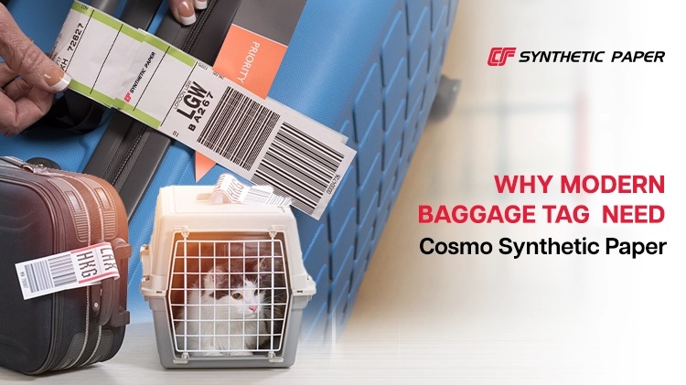 Why Cosmo Synthetic Paper Is the Best Choice for Baggage Tags