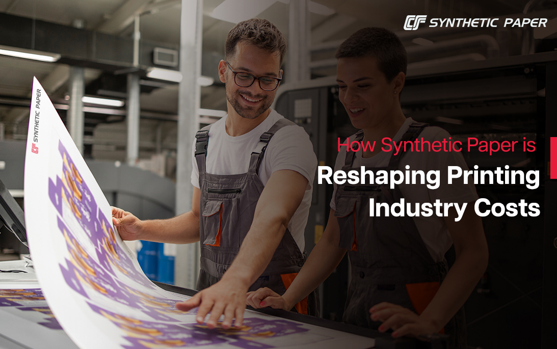 How synthetic paper helps the printing industry in cost reduction