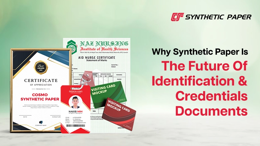 Identification & Credentials Applications Possible With Synthetic Paper 